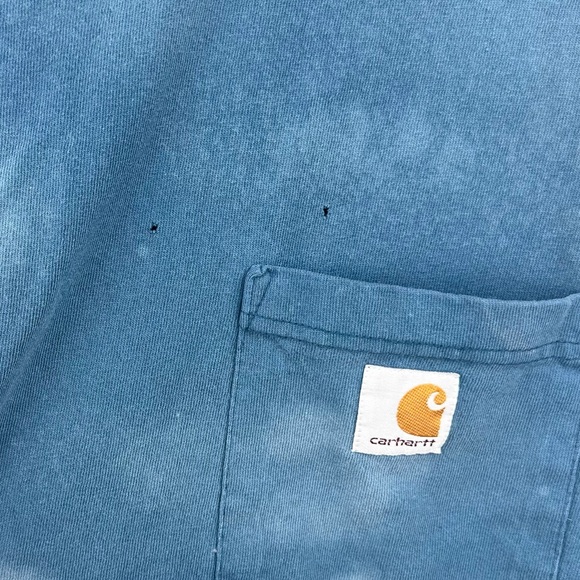 Carhartt Custom Bleach Splatter Short Sleeve Shirt Size 3XL Upcycled - Picture 3 of 6